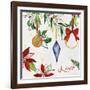 Watercolor Christmas II-Harriet Sussman-Framed Art Print