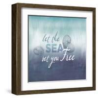 Watercolor Coast 3-Lula Bijoux-Framed Art Print