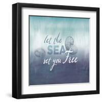 Watercolor Coast 3-Lula Bijoux-Framed Art Print