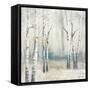 Watercolor December Birch I-Michael Marcon-Framed Stretched Canvas