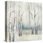 Watercolor December Birch I-Michael Marcon-Stretched Canvas