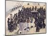 Watercolor Depicting the Voyage of the Treatment of Blacks in the Former West African Colonies-null-Mounted Giclee Print