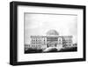 Watercolor Drawing of the U. S. Capitol-null-Framed Photographic Print