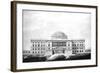 Watercolor Drawing of the U. S. Capitol-null-Framed Photographic Print