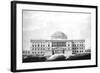 Watercolor Drawing of the U. S. Capitol-null-Framed Photographic Print