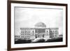 Watercolor Drawing of the U. S. Capitol-null-Framed Photographic Print