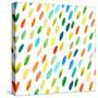 Watercolor Drops Pattern.-Maria Sem-Stretched Canvas