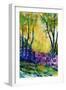 Watercolor Epilobiums-Pol Ledent-Framed Art Print