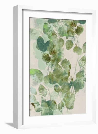 Watercolor Eucalyptus I-Jennifer Goldberger-Framed Art Print