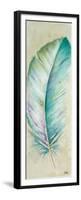 Watercolor Feather II-Patricia Pinto-Framed Premium Giclee Print