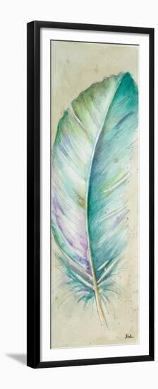 Watercolor Feather II-Patricia Pinto-Framed Premium Giclee Print