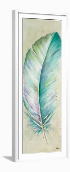 Watercolor Feather II-Patricia Pinto-Framed Premium Giclee Print