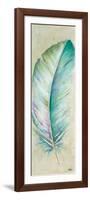 Watercolor Feather II-Patricia Pinto-Framed Premium Giclee Print