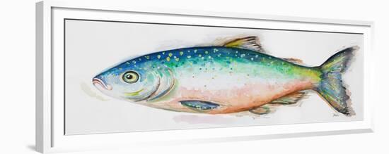 Watercolor Fish I-Patrcia Pinto-Framed Premium Giclee Print