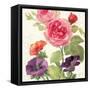 Watercolor Floral III-Danhui Nai-Framed Stretched Canvas