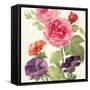 Watercolor Floral III-Danhui Nai-Framed Stretched Canvas