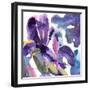 Watercolor Flower Composition II-Evelia Designs-Framed Art Print