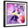 Watercolor Flower Composition IV-Evelia Designs-Framed Art Print
