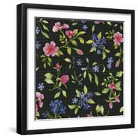 Watercolor Flowers 100-Yachal Design-Framed Giclee Print