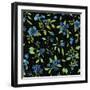 Watercolor Flowers 101-Yachal Design-Framed Giclee Print