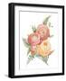 Watercolor Flowers Bouquet-Eisfrei-Framed Art Print