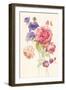 Watercolor Flowers II-Danhui Nai-Framed Art Print