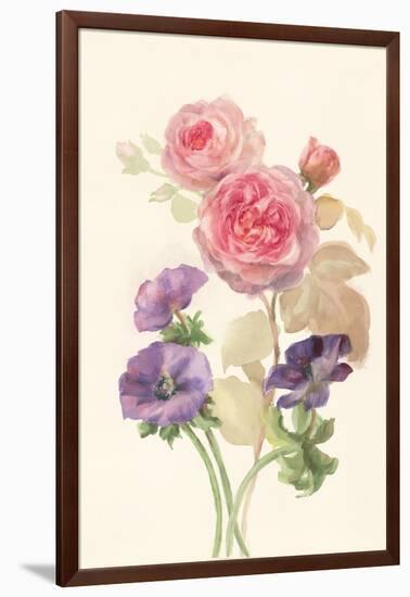 Watercolor Flowers III-Danhui Nai-Framed Art Print