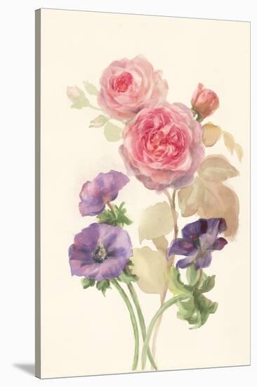 Watercolor Flowers III-Danhui Nai-Stretched Canvas