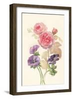 Watercolor Flowers III-Danhui Nai-Framed Art Print