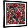 Watercolor Flowers-Marina Zakharova-Framed Art Print