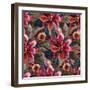 Watercolor Flowers-Marina Zakharova-Framed Art Print