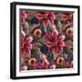 Watercolor Flowers-Marina Zakharova-Framed Art Print