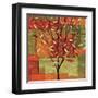 Watercolor Forest V-Veronique Charron-Framed Art Print