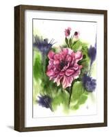 Watercolor Garden I-Irina Trzaskos Studio-Framed Giclee Print