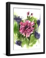 Watercolor Garden I-Irina Trzaskos Studio-Framed Giclee Print