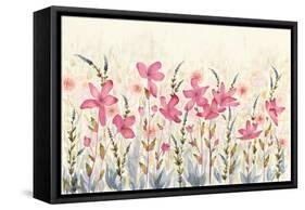 Watercolor Garden-Elyse DeNeige-Framed Stretched Canvas