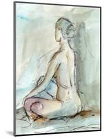 Watercolor Gesture Study II-Ethan Harper-Mounted Art Print