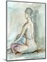 Watercolor Gesture Study II-Ethan Harper-Mounted Art Print