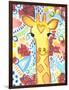 Watercolor - Giraffe-Jennifer McCully-Framed Giclee Print