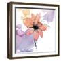 Watercolor Graphite Flower II-Avery Tillmon-Framed Art Print