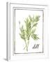 Watercolor Herbs III-Grace Popp-Framed Art Print