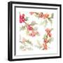 Watercolor Holly I-Janice Gaynor-Framed Premium Giclee Print