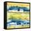 Watercolor Horizon I-Joyce Combs-Framed Stretched Canvas