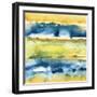 Watercolor Horizon I-Joyce Combs-Framed Art Print