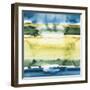 Watercolor Horizon III-Joyce Combs-Framed Art Print