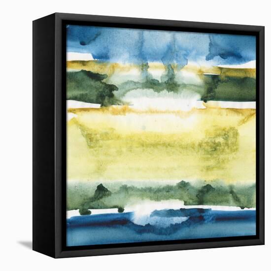 Watercolor Horizon III-Joyce Combs-Framed Stretched Canvas
