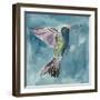 Watercolor Hummingbird I-Grace Popp-Framed Art Print