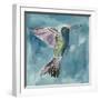 Watercolor Hummingbird I-Grace Popp-Framed Art Print