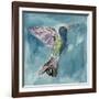 Watercolor Hummingbird I-Grace Popp-Framed Giclee Print