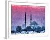 Watercolor Istanbul-Baloncici-Framed Art Print